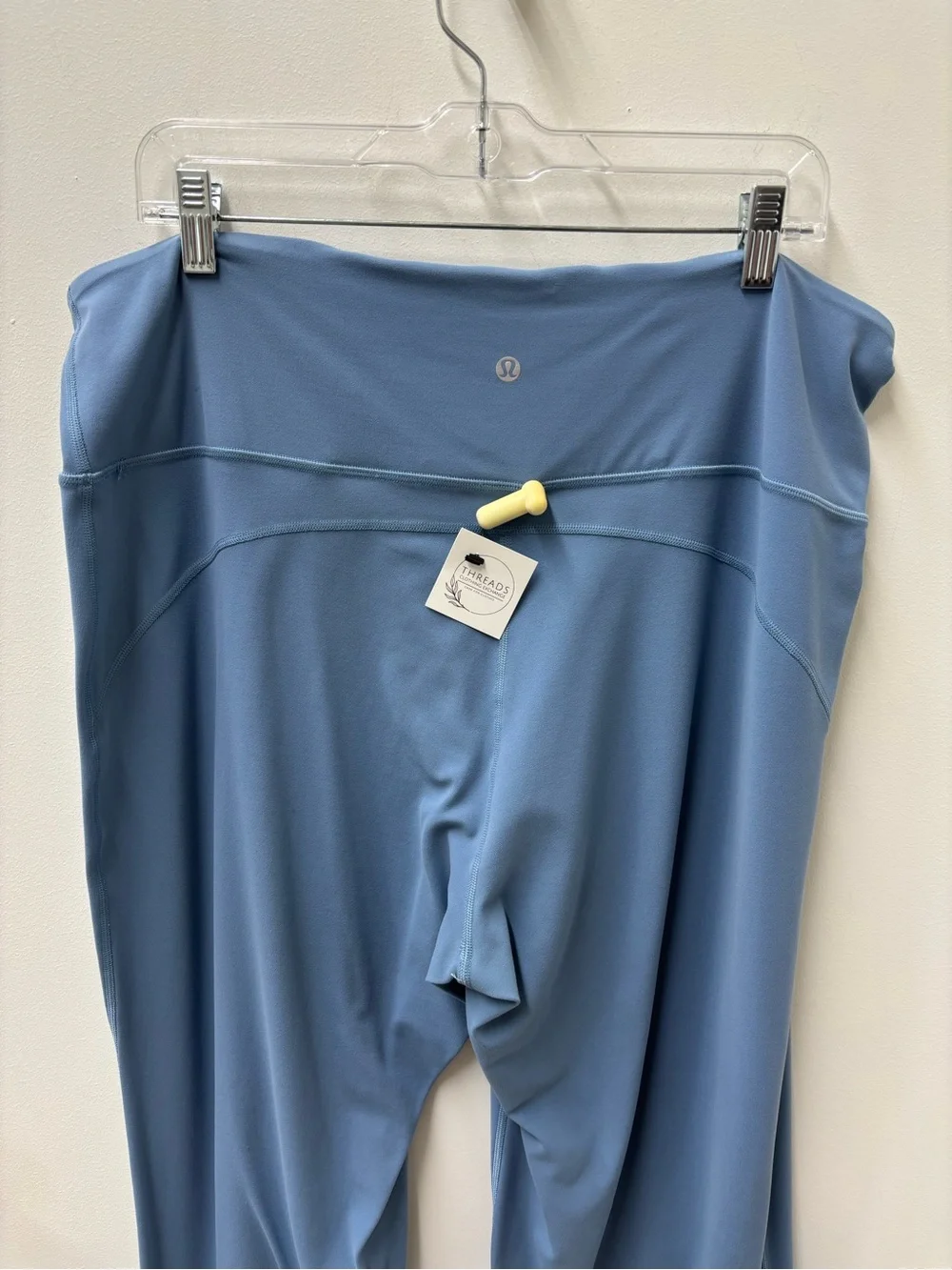 lululemon athletica Dusty Blue High Rise Crop Leggings